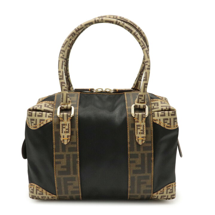 楽天市場】【バッグ】FENDI フェンディ ズッカ柄 ミニボストンバッグ 