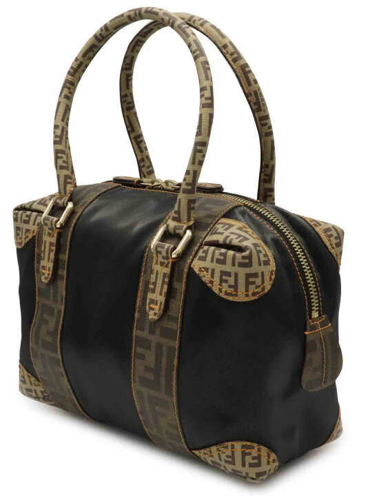 楽天市場】【バッグ】FENDI フェンディ ズッカ柄 ミニボストンバッグ 