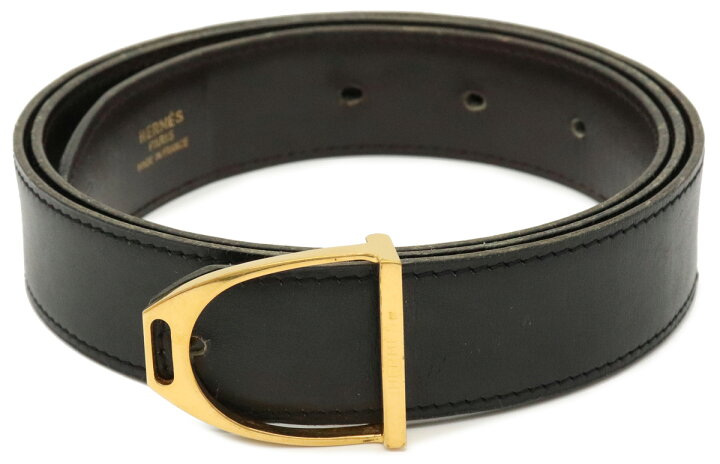 楽天市場】【アパレル】HERMES エルメス Dバックル ベルト  