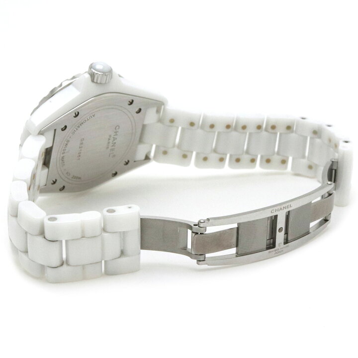 楽天市場】【ウォッチ】【OH済】CHANEL シャネル J12 白セラミック  