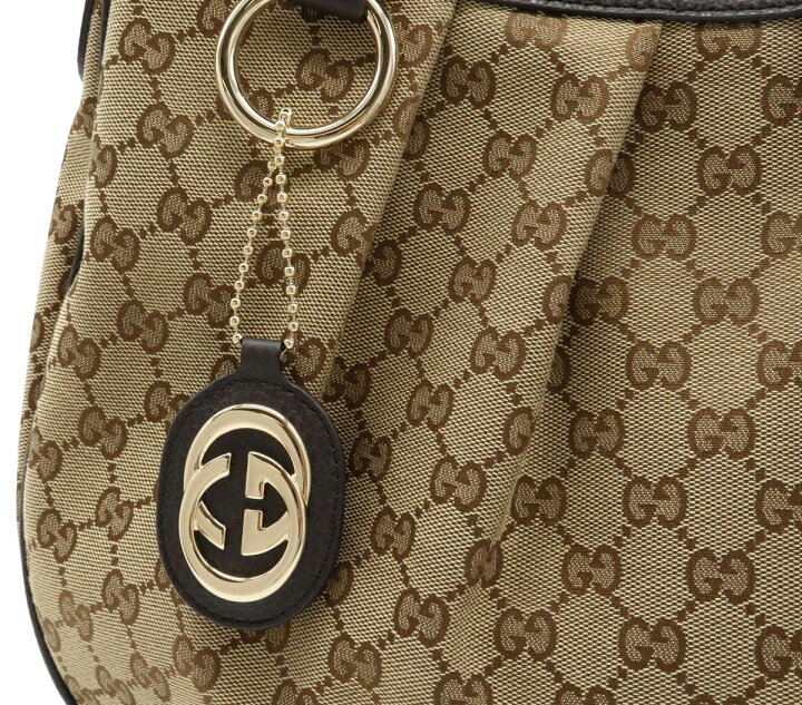 楽天市場】【未使用品】【バッグ】GUCCI グッチ スーキー GGキャンバス 