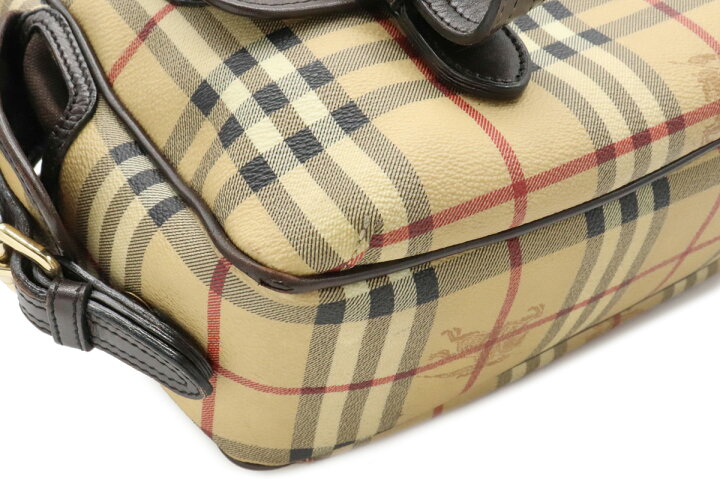 楽天市場】【バッグ】BURBERRY バーバリー チェック柄 ショルダー 