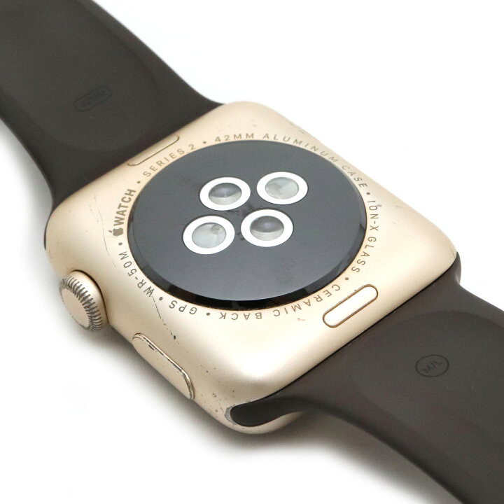 楽天市場】【ウォッチ】アップルウォッチ Series2 42mm ゴールド  