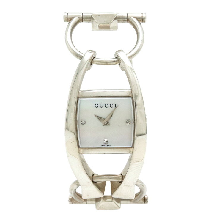 楽天市場】【ウォッチ】GUCCI グッチ キオド シェル文字盤 3PD 