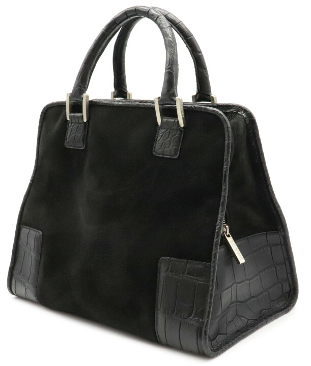 楽天市場】【バッグ】LOEWE ロエベ アナグラム ハンドバッグ スエード  