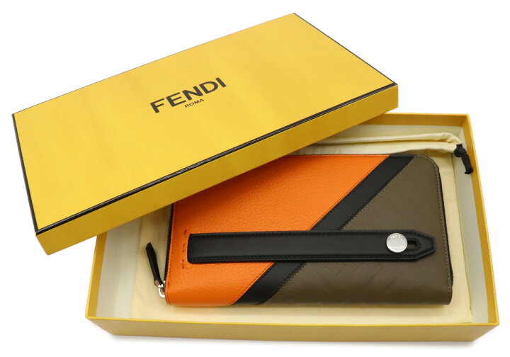 楽天市場】【未使用品】【財布】FENDI フェンディ ズッカ柄  