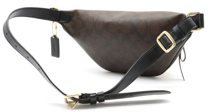 楽天市場】【バッグ】COACH コーチ シグネチャー ウエストポーチ  