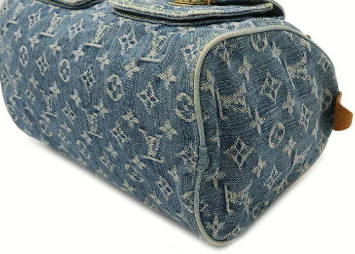 楽天市場】【バッグ】LOUIS VUITTON ルイ ヴィトン モノグラムデニム 