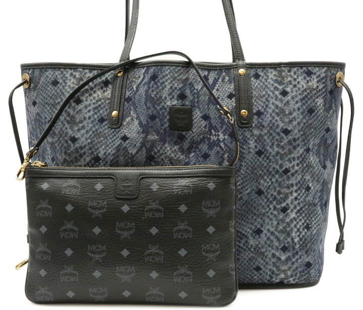 楽天市場】【バッグ】MCM エムシーエム ロゴグラム リバーシブル  