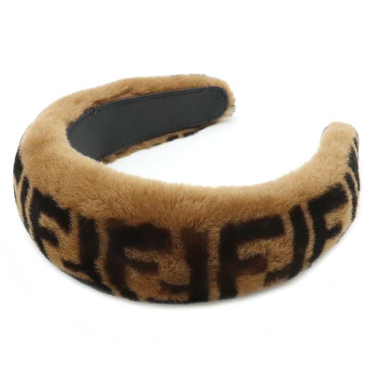 楽天市場】FENDI フェンディ ヘアバンド カチューシャ ズッカ柄  