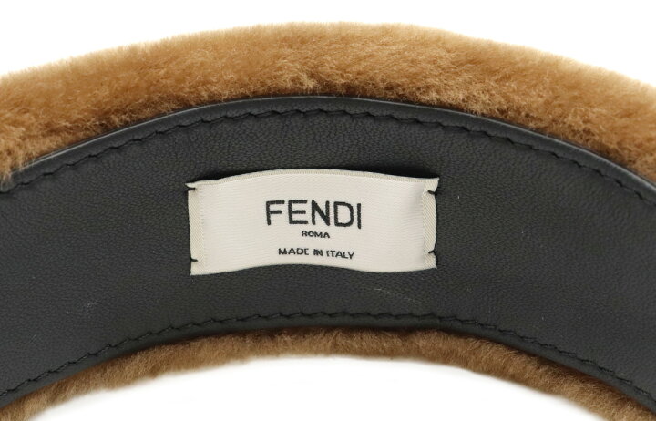 楽天市場】FENDI フェンディ ヘアバンド カチューシャ ズッカ柄  