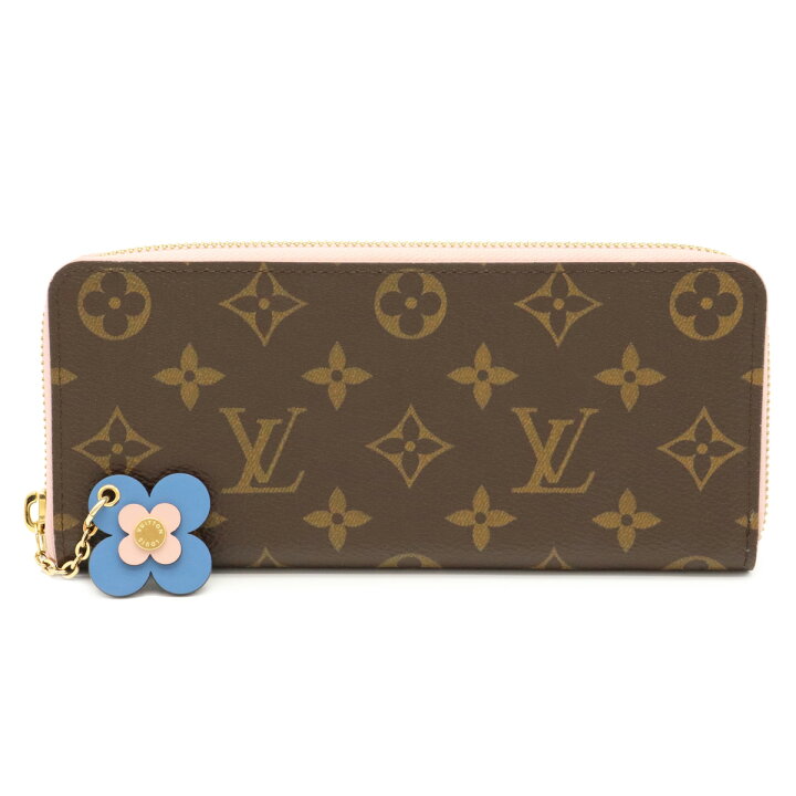 LOUIS VUITTON ポルトフォイユ・クレマンス フラワーチャーム  