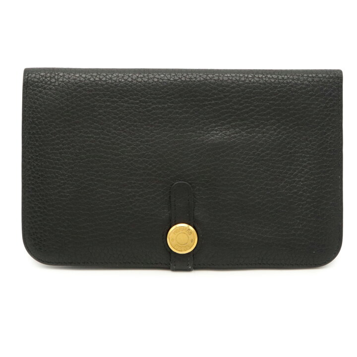 楽天市場】【財布】HERMES エルメス ドゴンGM 2つ折長財布 二つ折り長 