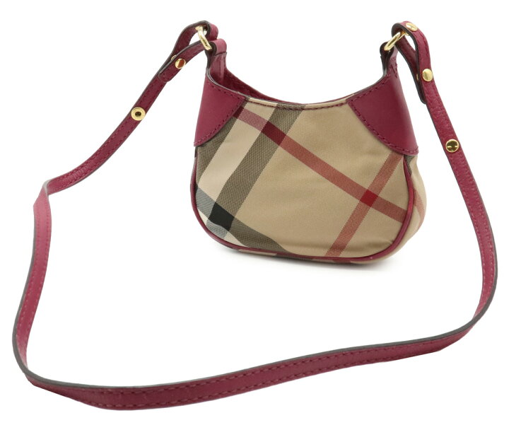楽天市場】【バッグ】BURBERRY バーバリー ノバチェック リボン ミニ 