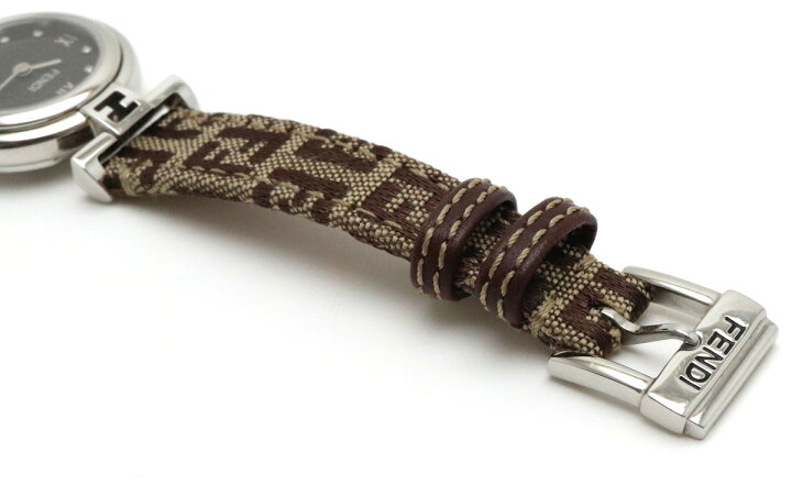 楽天市場】【ウォッチ】FENDI フェンディ ダークブラウン文字盤 8P  