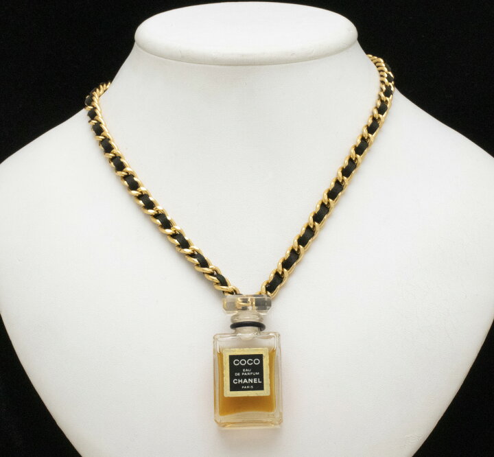 楽天市場】【ジュエリー】CHANEL シャネル 香水 ミニボトル ネックレス 