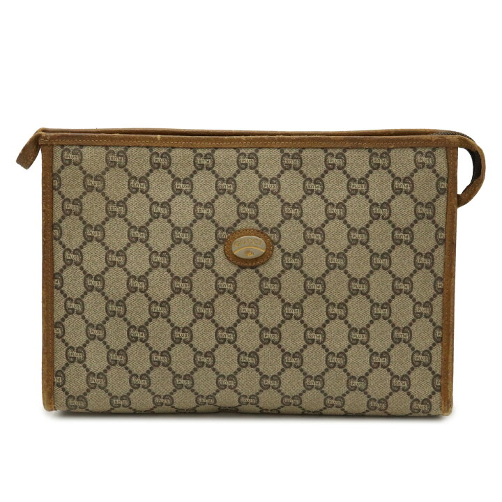 楽天市場】【バッグ】GUCCI グッチ オールドグッチ GGプラス クラッチ 