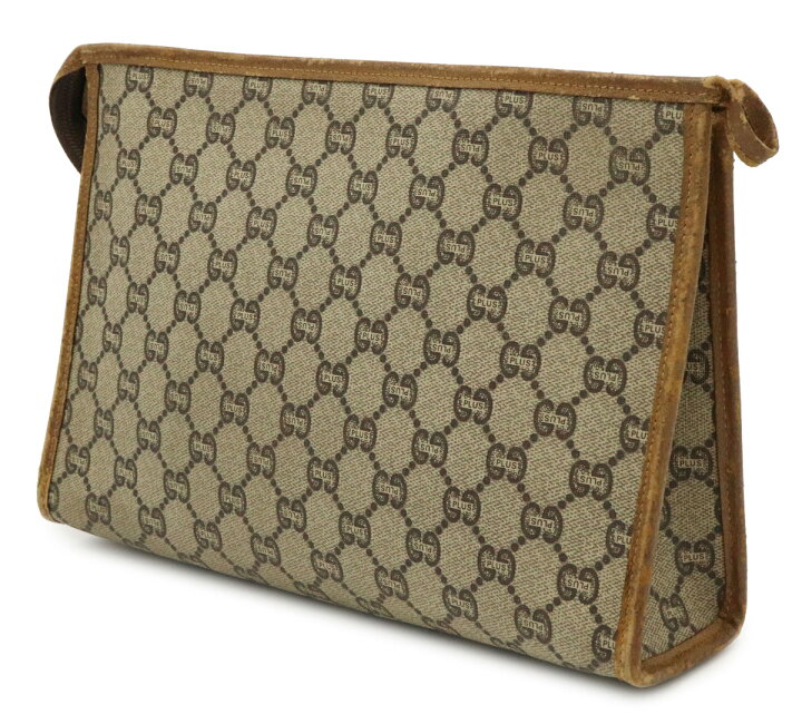 楽天市場】【バッグ】GUCCI グッチ オールドグッチ GGプラス クラッチ 