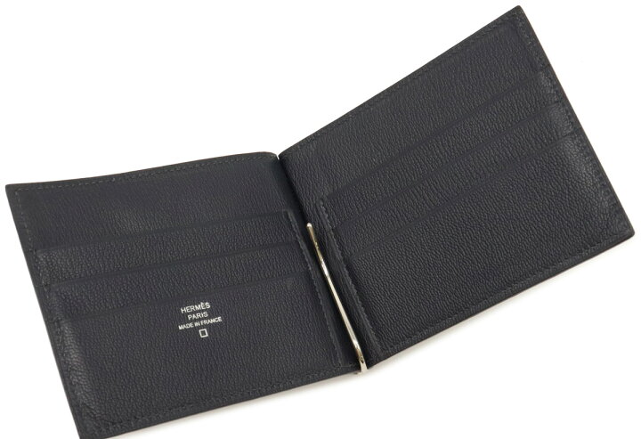 楽天市場】【財布】HERMES エルメス ポーカーGM マネークリップ付き  