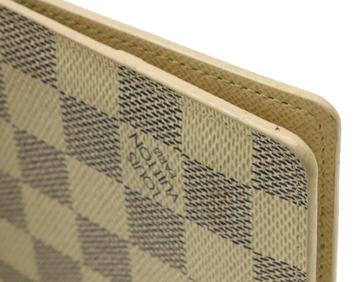 楽天市場】【財布】LOUIS VUITTON ルイ ヴィトン ダミエアズール クー  