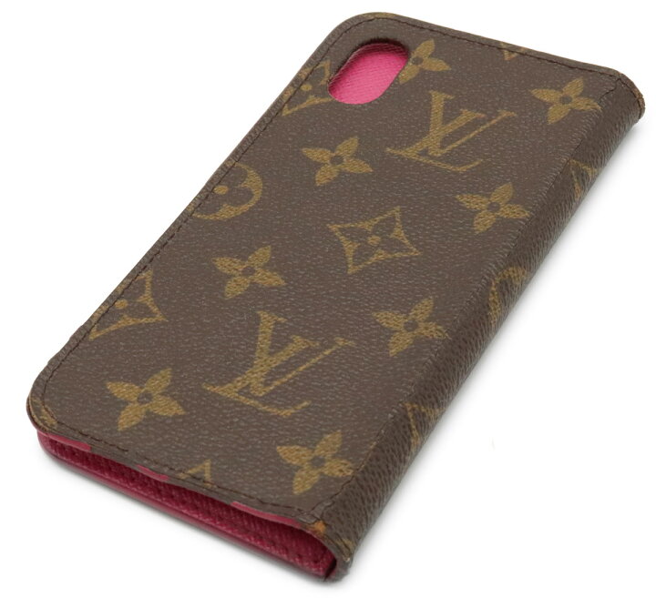 楽天市場】LOUIS VUITTON ルイ ヴィトン モノグラム iPhoneX フォリオ  