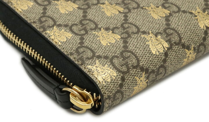 楽天市場】【財布】GUCCI グッチ GGスプリーム BEE 蜂 ハチ モチーフ 