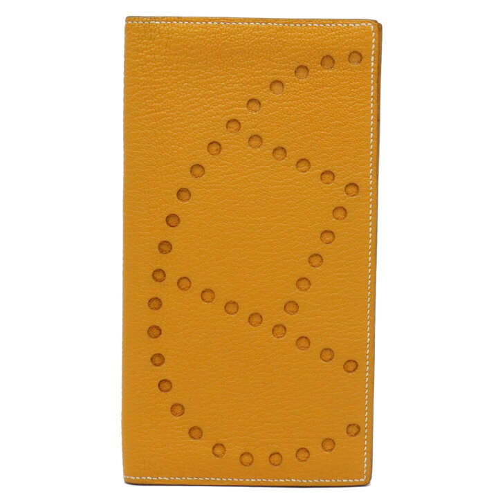 楽天市場】【財布】HERMES エルメス エブリン ロング 2つ折長財布  