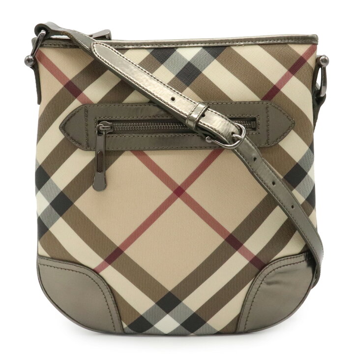 楽天市場】【バッグ】BURBERRY バーバリー ノバチェック ショルダー 