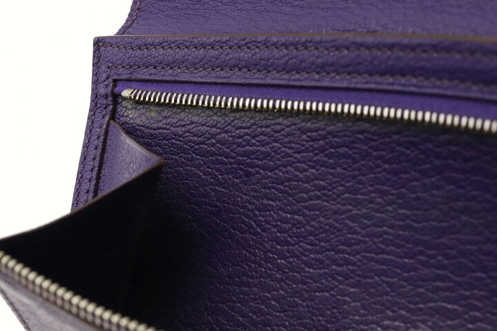 楽天市場】【財布】HERMES エルメス ベアン スフレ 2つ折長財布 二  