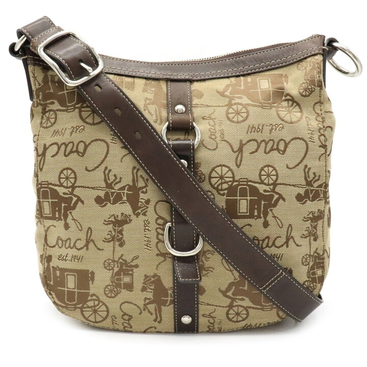 楽天市場】【バッグ】COACH コーチ ホースアンドキャリッジ ショルダー 