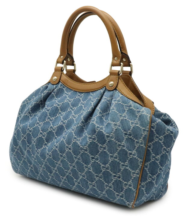 楽天市場】【バッグ】GUCCI グッチ GGデニム スーキー ハンドバッグ 