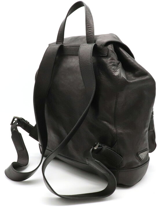 楽天市場】【バッグ】PRADA プラダ オールレザー バックパック 