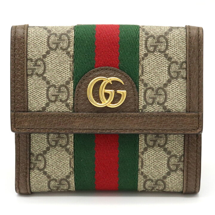 楽天市場】【財布】GUCCI グッチ GGスプリーム オフィディア フレンチ  