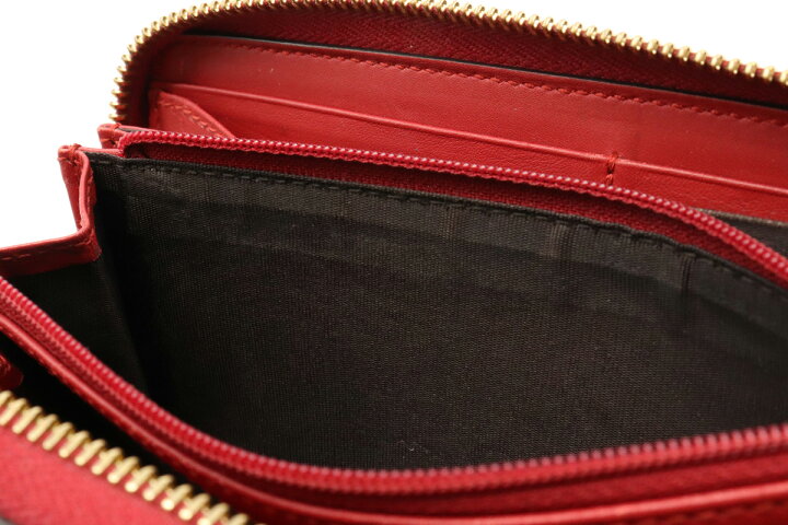 楽天市場 財布 Gucci グッチ Ggスプリーム ハート スネーク ヘビ 蛇 刺繍 ラウンドファスナー 長財布 Pvc レザー ベージュ レッド 赤 中古 Blumin 楽天市場店