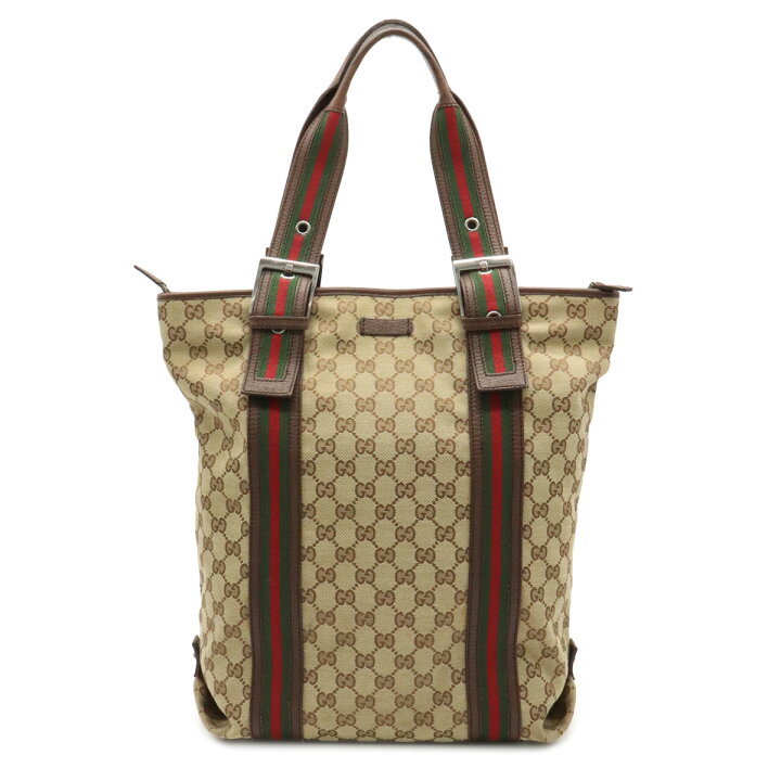 楽天市場】【バッグ】GUCCI グッチ GGキャンバス ウェビングライン 