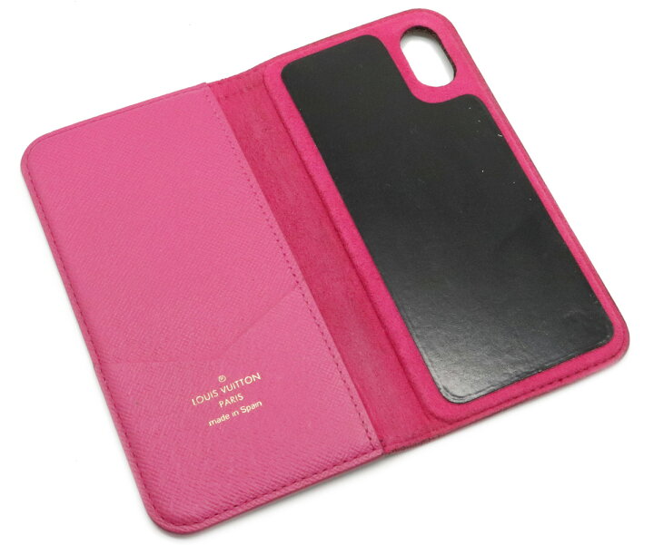 楽天市場】LOUIS VUITTON ルイ ヴィトン モノグラム iPhoneX フォリオ  