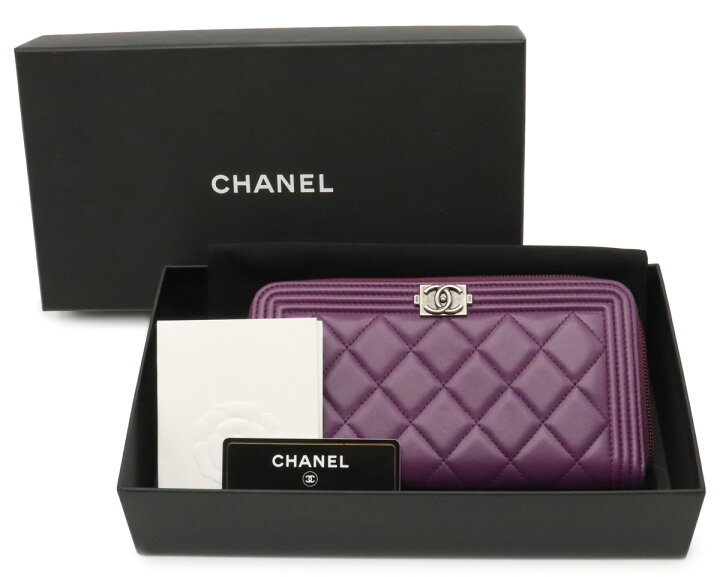 楽天市場】【未使用品】【財布】CHANEL シャネル ボーイシャネル ココ 
