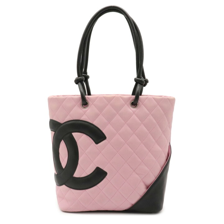 楽天市場】【バッグ】CHANEL シャネル カンボンライン ミディアム  