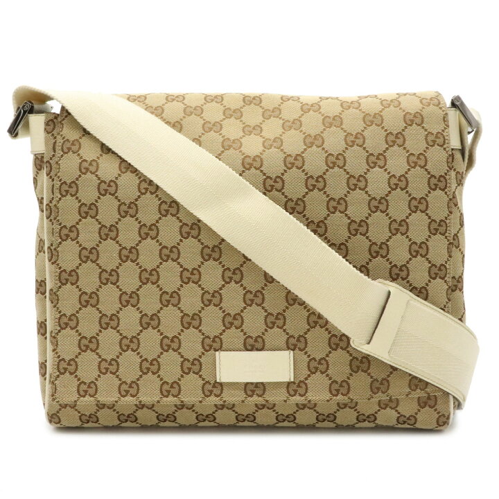 楽天市場】【バッグ】GUCCI グッチ GGキャンバス ショルダーバッグ 