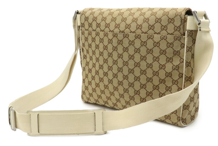 楽天市場】【バッグ】GUCCI グッチ GGキャンバス ショルダーバッグ 