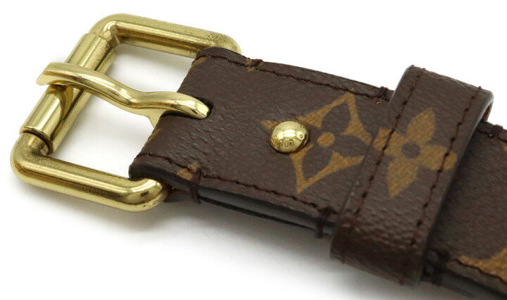 楽天市場】LOUIS VUITTON ルイ ヴィトン モノグラム サンチュール  