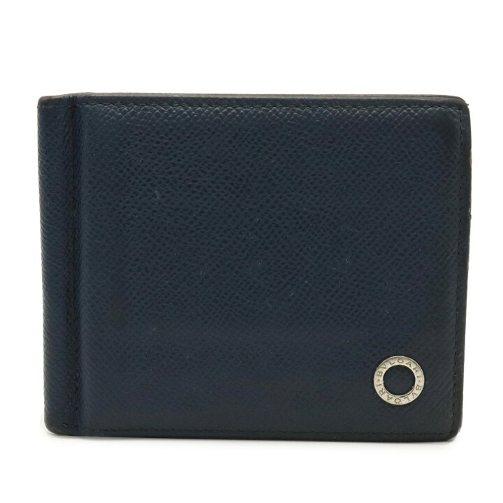 楽天市場】【財布】BVLGARI ブルガリ マネークリップ付き 札入れ 2つ折  