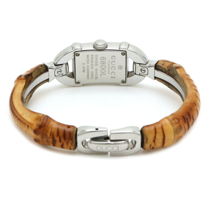 楽天市場】【ウォッチ】GUCCI グッチ バングル シルバー文字盤  