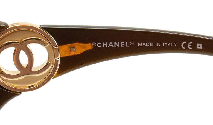楽天市場】CHANEL シャネル ココマーク サングラス ブラウンスモーク 