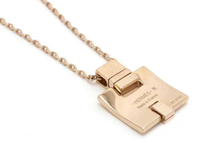 楽天市場】【ジュエリー】HERMES エルメス アイリーン Hネックレス H 