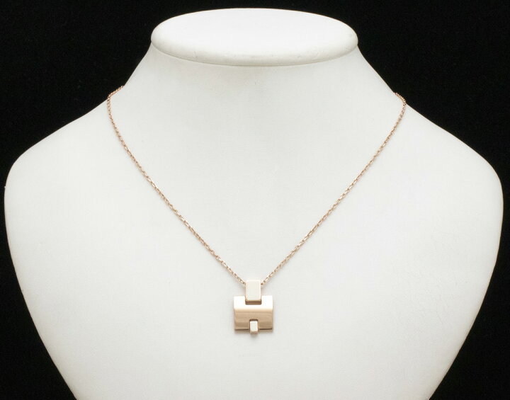 楽天市場】【ジュエリー】HERMES エルメス アイリーン Hネックレス H  