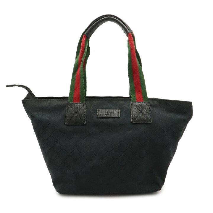 楽天市場】【バッグ】GUCCI グッチ GGキャンバス レザー トートバッグ 