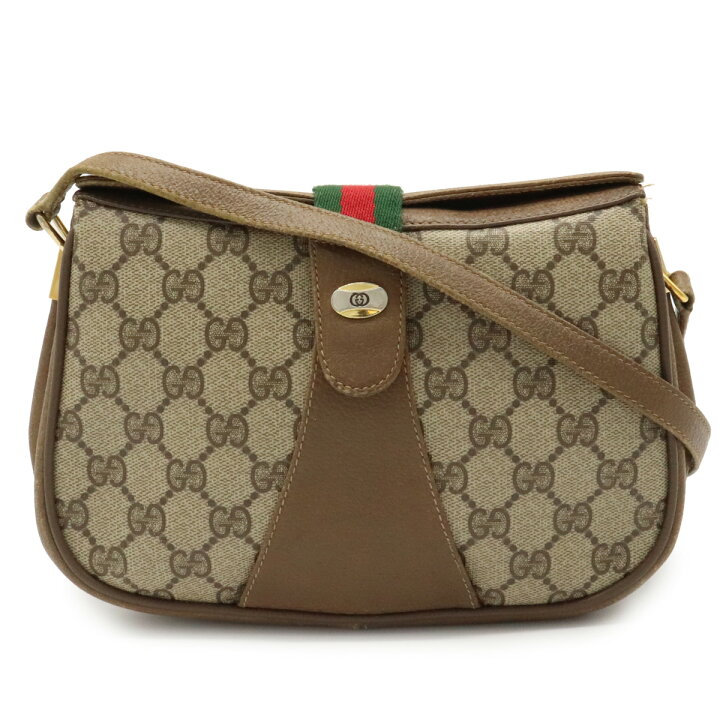 楽天市場】【バッグ】GUCCI グッチ オールドグッチ GGプラス シェリー 