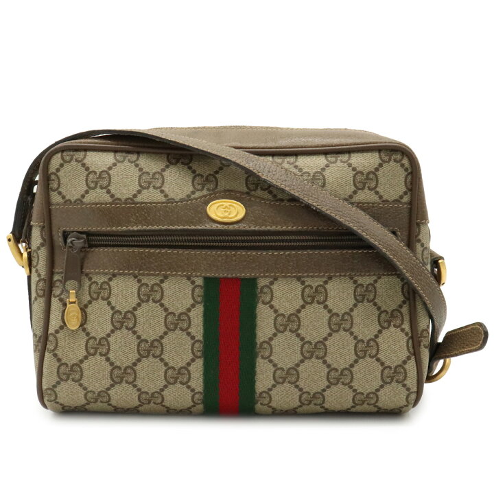 楽天市場】【バッグ】GUCCI グッチ オールドグッチ GGプラス シェリー 
