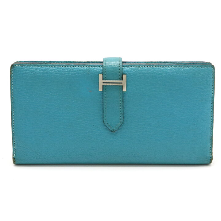 楽天市場】【財布】HERMES エルメス ベアンスフレ 長財布 シェーブル  